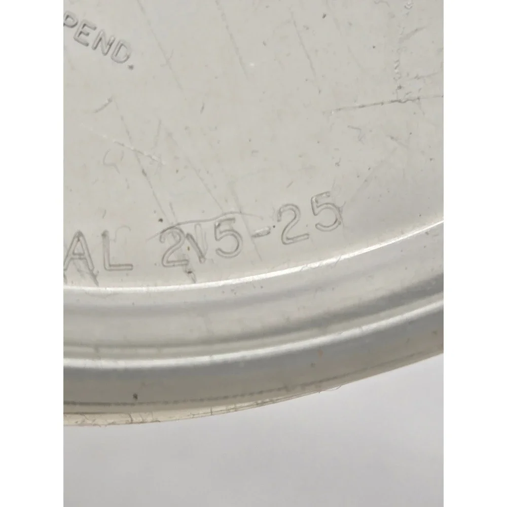 Tupperware‎ Replacement Lid Seal 215-25 Clear Round Vintage Made in USA